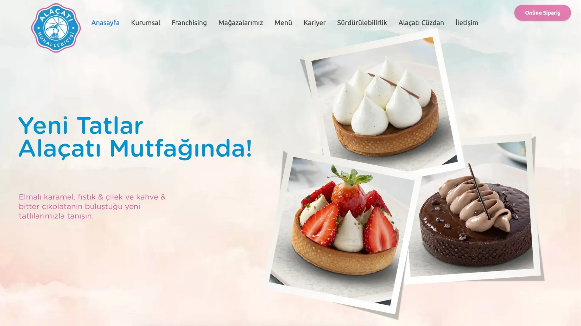 Alaçatı Muhallebicisi proje görseli